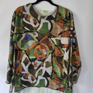 Trisha Tyler Women's Pullover Long Sleeve Stretch Size Medium.